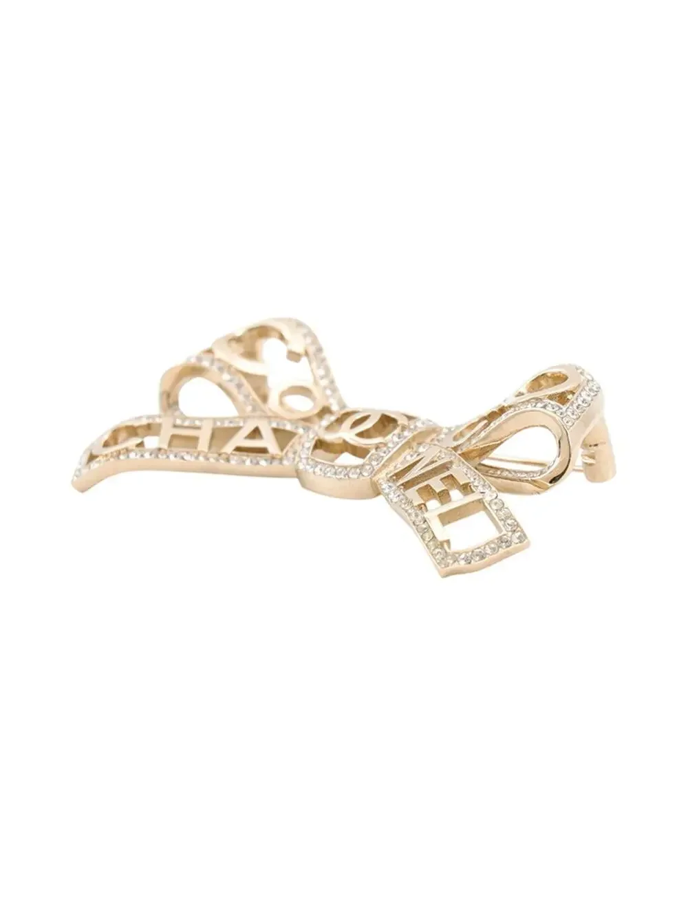 Chanel Cc Logo Brooch Metal #343189C10B